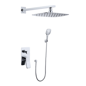 Mezclador monomando para lavabo de baño con ducha de mano