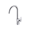 Grifo cromado grifo de cocina cromada batidora de agua fría caliente grifo de cocina para fregadero